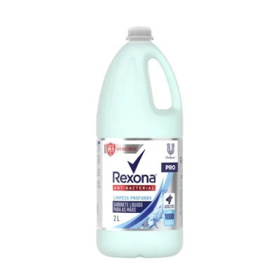 Sabonete Líquido Sem Fragrância p/ mãos Antibacterial 2L Rexona Ref.68497877