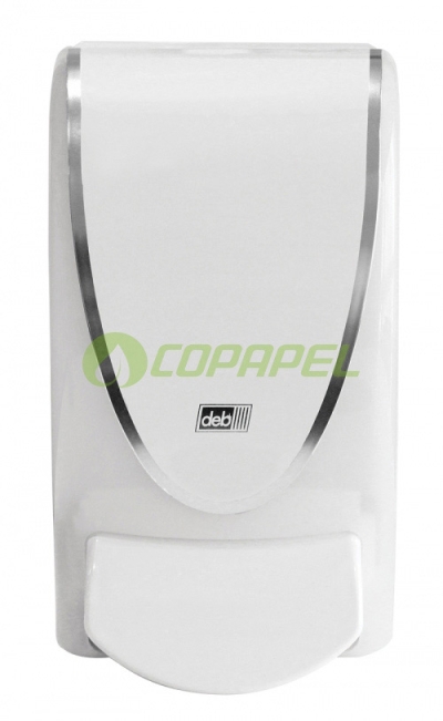 Dispenser Plástico Branco p/ Sabonete Espuma 1L Deb