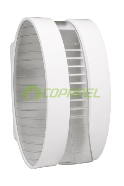 Dispenser Plástico Branco/Transparente p/ Sabonete Espuma Luna Elegance DSF10