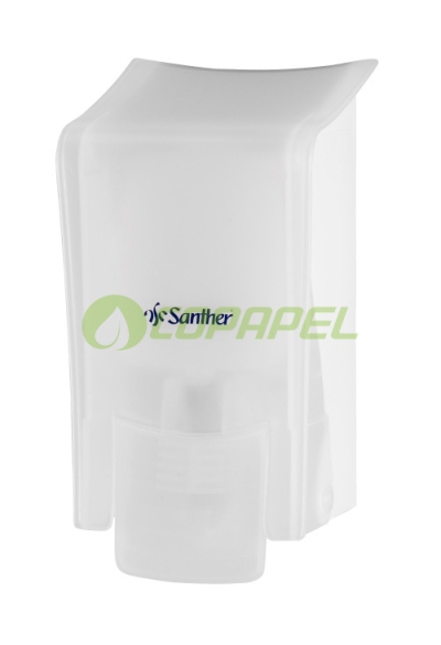 Dispenser Plástico Branco Cristal p/ Sabonete Líquido DSL10