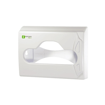 Dispenser Plástico Branco p/ refil de assento sanitário Infinity Versatta ref.LIAM 200