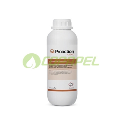 X Hospitalar Proaction AS500 Detergente Antiferruginoso Ácido p/ ação desincrustante 1L