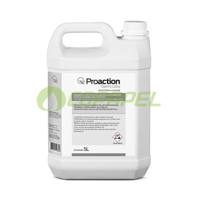 Hospitalar Proaction Germi Ultra Detergente Desinfetante p/ uso geral 5L