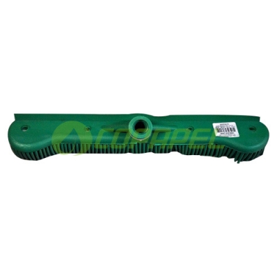 Escova de borracha c/ rodo Maxi Verde s/ cabo p/ limpeza e secagem 34cm Bralimpia ref. MXR34VD