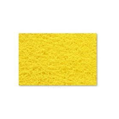 * Tapete de vinil amarelo largura fixa 120cm p/ sujeira sólida e médio tráfego Nomad Nobre