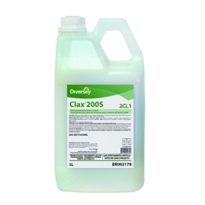 X Lavanderia Clax 200 Color Detergente (Lavagem Acquaclean) p/ tecidos 5L