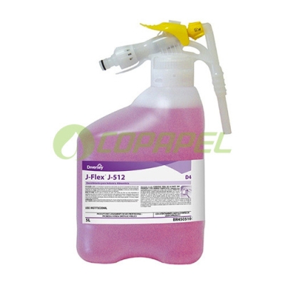 X Cozinha J-Flex J-512 Sanitizante Desinfetante p/ superfícies 5L