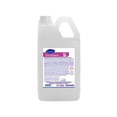 X Cozinha Virex Detergente Desinfetante Clorado p/ superfícies em geral 5L
