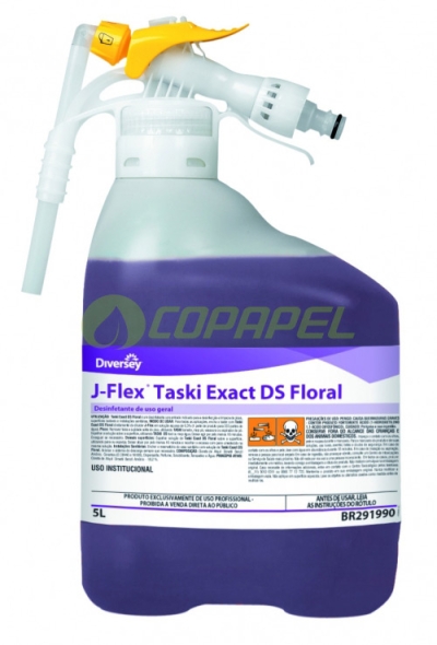 X Limpeza Geral J-Flex Exact DS Floral Desinfetante p/ pisos 5L