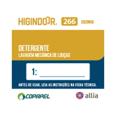 Adesivo Higindoor 266 p/ diluidor 04cm x 04cm