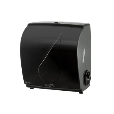 Dispenser Autocorte Plástico Preto p/ Papel Toalha Rolo 200M Black LDAU200BB
