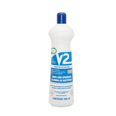 Limpeza Geral V2 Detergente Desinfetante Desincrustante p/ vasos e mictórios Adpro 500ml