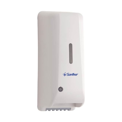 Dispenser Eletrônico Plástico Branco Elegance p/ Sabonete Espuma Titanium DSD10