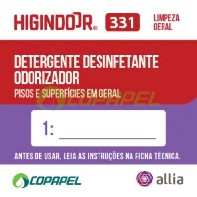 ADESIVO HIGINDOOR 331 - 4x4cm - DILUIDOR