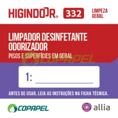 ADESIVO HIGINDOOR 332 - 4x4cm - DILUIDOR
