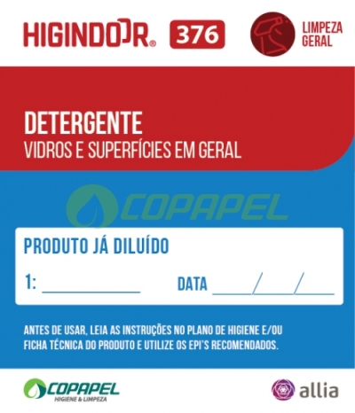 ADESIVO HIGINDOOR 376 - 6x7cm -  PRODUTO DILUÍDO